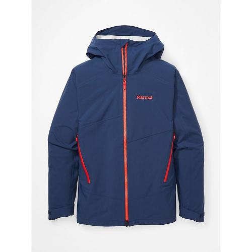 Marmot EVODry Clouds Jackets - Mens Rain Jacket Navy CA6403297 Canada